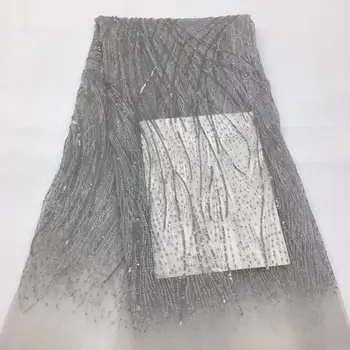 

5yards/bag Embroidery sequins fashion European and American style new cloth used in wedding dress design XX516#