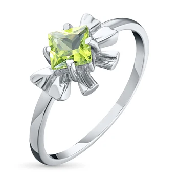 

Ring silver chrysolite e0611kts04200181