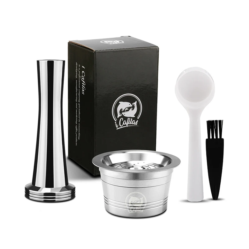 Кофейная капсула из нержавеющей стали ложка для ALDI Expressi K-fee19-595-RED-CN-37-0