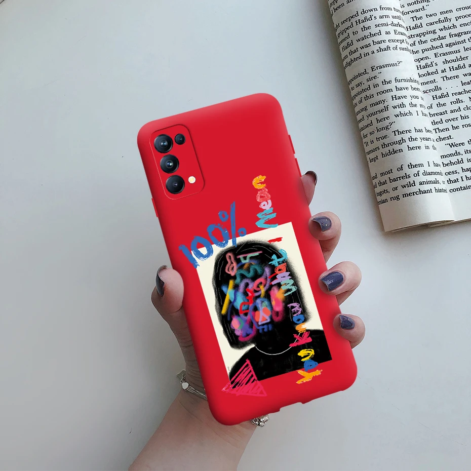 For Oppo Find X3 Lite CPH2145 Case Cute Cartoon Slim Silicone TPU Phone Cover For OPPO Find X3 FindX3 X 3 Lite Case Bumper 6.43" cases for oppo