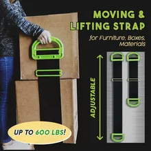 Landle регулируемые движущиеся и подъемные ремни для мебельные коробки, матрас, зеленые ремни, командные ремни, более легкие, новые