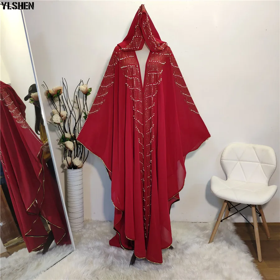 Muslim Dress African Dresses for Women Clothes Plus Size Dashiki Diamond African Dress Hijab Abayas Dubai Robe Africa Clothing 18
