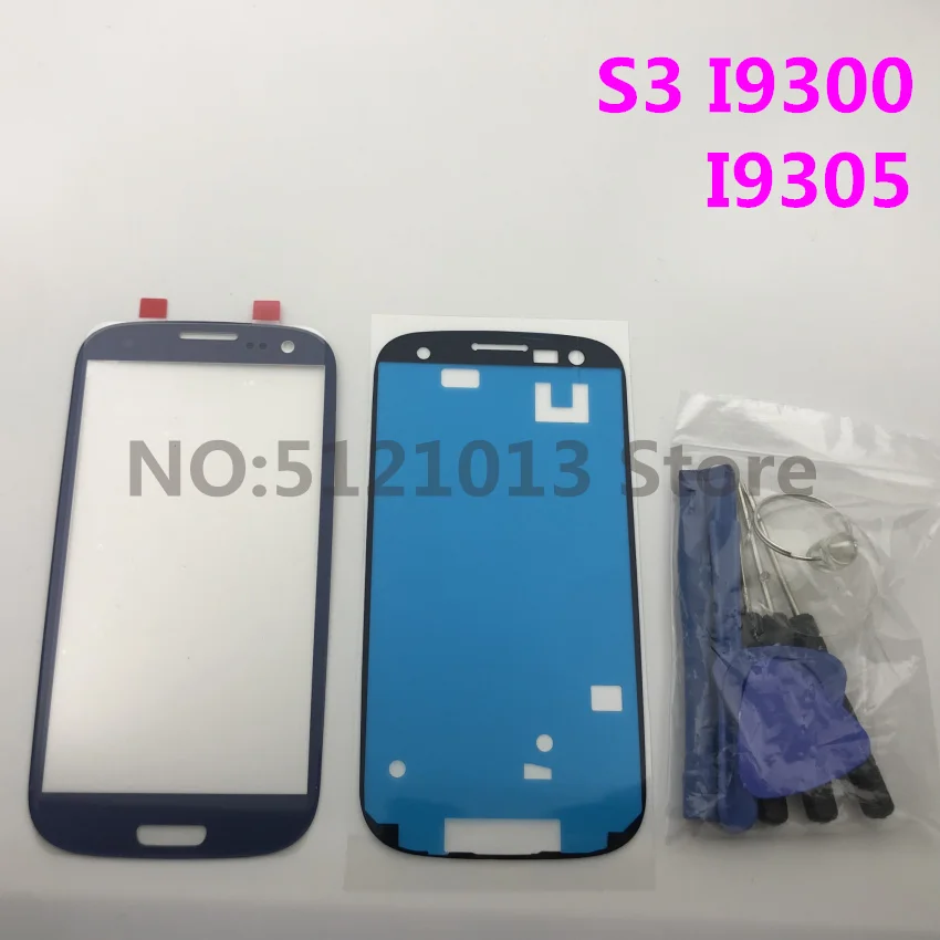 Внешнее стекло для Samsung Galaxy S3 сменный сенсорный ЖК экран + клей инструменты i9305 9300i