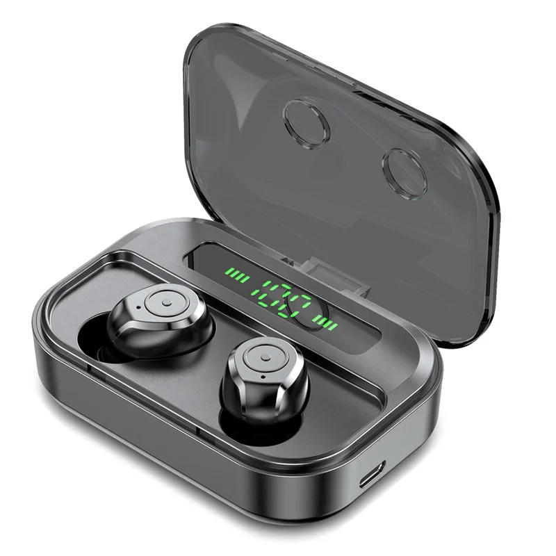 Новинка V09 TWS Bluetooth наушники с микрофоном Смарт шумоподавление глубокий бас стерео гарнитура Беспроводные Мини наушники спортивные наушники