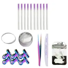 Волокно для ногтей деликатное декоративное полезное стекловолокно для девушки красота для ногтей Советы Расширение для ногтей лак для ногтей УФ-гель