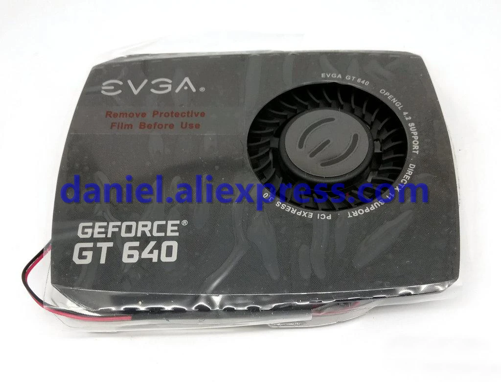 Радиатор для карты дисплея GT640 EVGA GeForce разметка отверстий 42*42