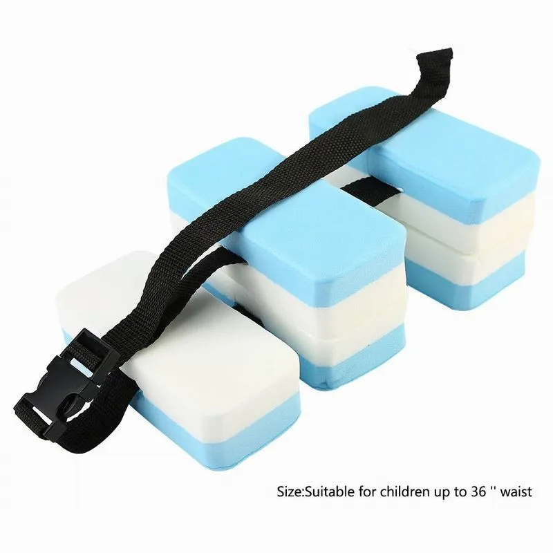 Swimming Float Waist Belt Adjustable for Child Kids Swim Aid Waist Training Beginner Swim Assist Brick Ring Water sports Row