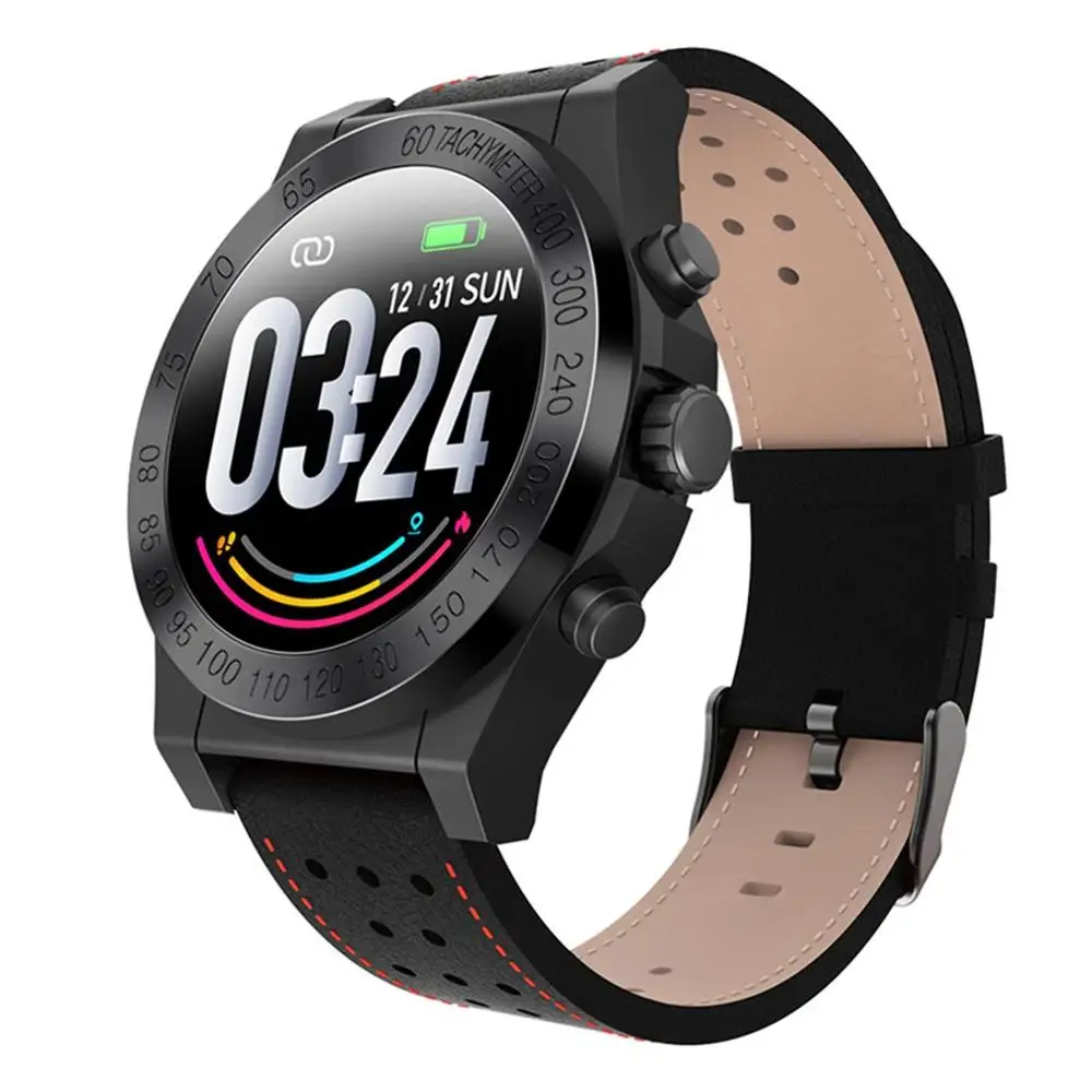 Спортивные Смарт-часы Android IOS Bluetooth Smartwatch монитор сердечного ритма водонепроницаемые часы