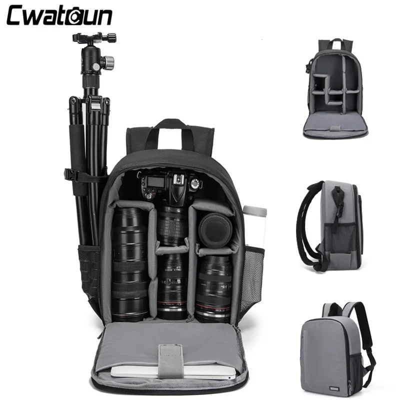 Professional Camera Backpacks Waterresistant Large Capacity Bag For