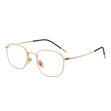 Классические модные квадратные очки с полной оправой, унисекс, без градусов, очки для чтения, повседневные дикие металлические очки, новые ретро очки для чтения