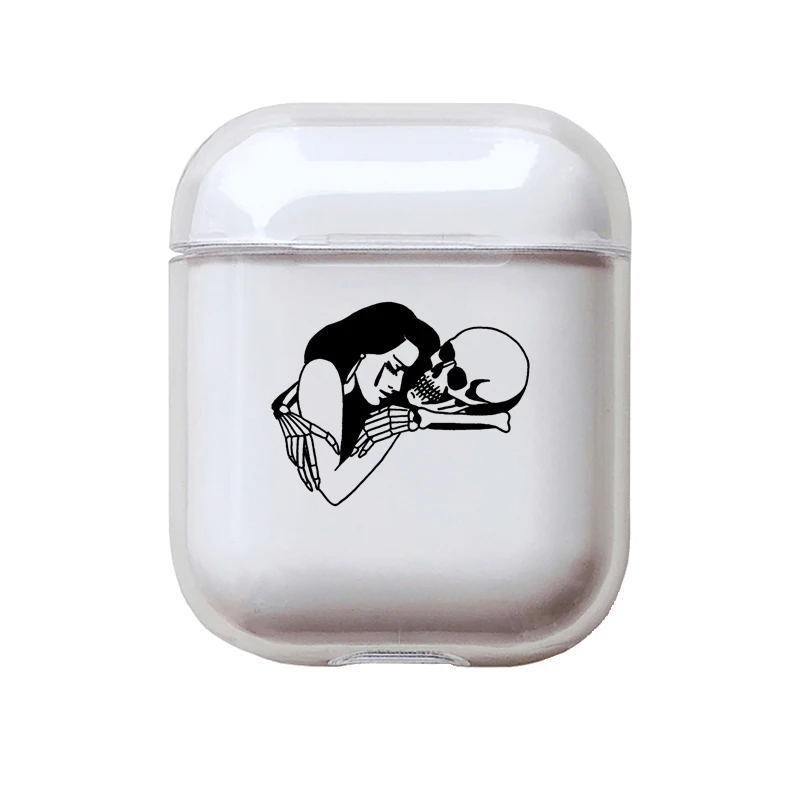 Мягкий милый Чехол Air Pods для Apple Airpods, Роскошный прозрачный чехол Lovelorn Girl Airpods, аксессуары для наушников Bluetooth - Цвет: I201033