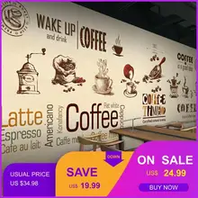 Пользовательские 3d росписи на заказ персональные Рисованные деревянные Обои фреска Кафе торт магазин чай Ресторан Досуг бар диван обои