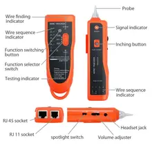 Телефонный сетевой кабель LAN кабель RJ45 RJ11 трекер провода Тонер-трекеры тестер 649E