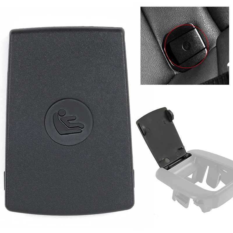 Seat Anchor Seat Buckle Cover Replacement Plastic For ISOfix Rear 5.5*3