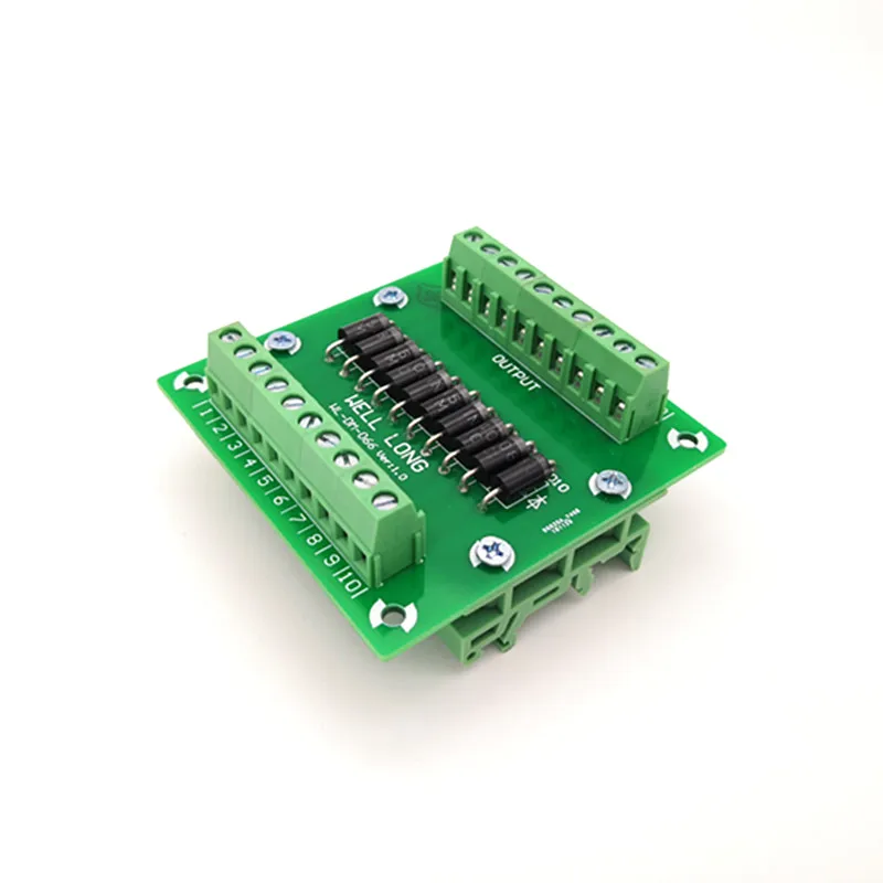 Клеммный блок защиты диодов SR5100 5A/100V диодный клеммный блок