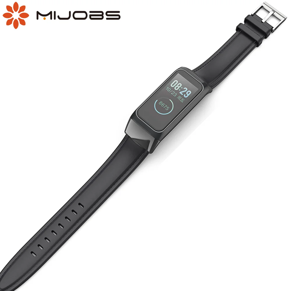Миланский ремешок для Amazfit Cor 2 pulseira смарт браслет кожаный Браслет Для Xiaomi Huami