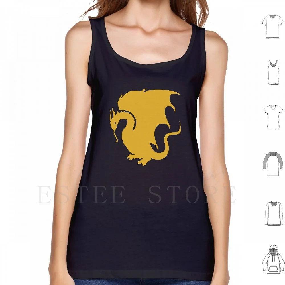 Arthur'S Dragon Tank Tops Gilet Senza Maniche Merlin Art.C. Pendragon Dragon Merlin