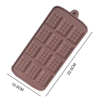 

Food Grade Silicone Kitchen Gadgets Candy 12 Even Cake Decoration Tools Chocolate Mold Baking Accessories DIY Cake Fondant Molds