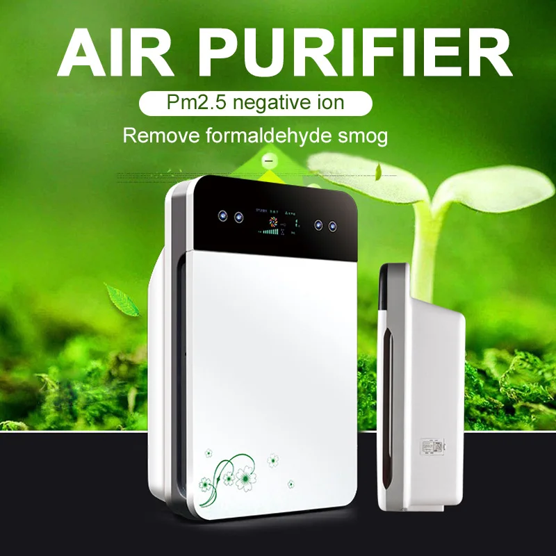 

Air Cleaner Air Purifier Hepa Cleaner Fashion Modern with Telecontroller PM2.5 G-3 for Smog Sterilizer Indoor Low Noise