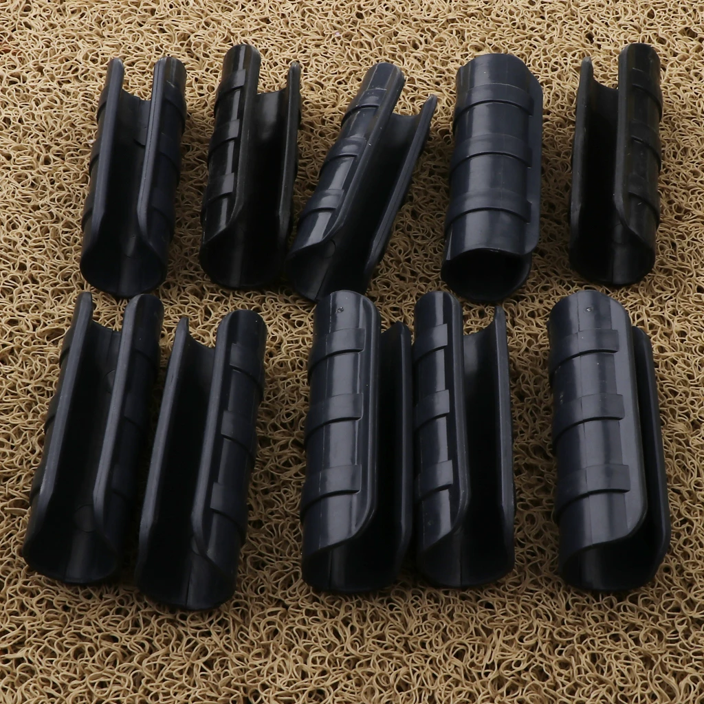 10pcs 0.98'' Garden Buildings Tube Clip Greenhouse Frame Pipe Film Clamp Heavy Duty