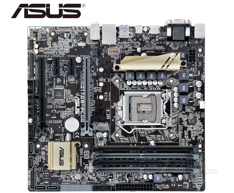 ^*Best Offers ASUS Z170M-PLUS mainboard LGA 1151 DDR4 64GB USB3.0 USB3.1 Z170 Motherboard used Desktop motherboard PC boards
