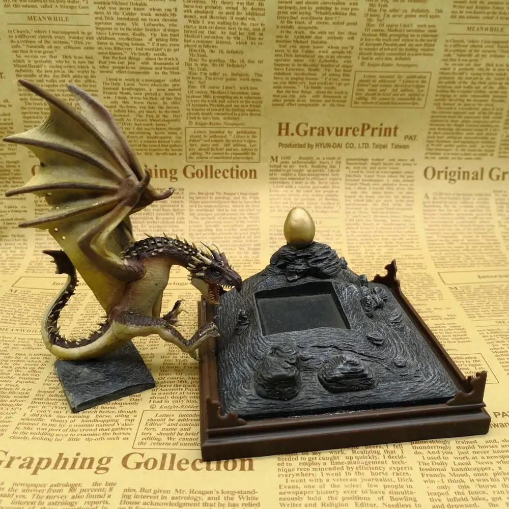 Magic Creature Rasing Pet Hungarian Tree Peak Dragon 6 Inch Doll Action Figure Statue Opp Bag Pack Model Action Figures Aliexpress