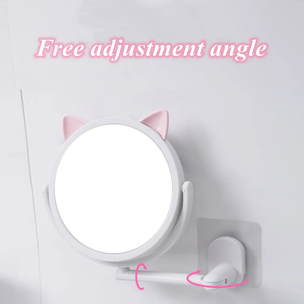 Non-Marking Mirror Free Punching Mirror Telescopic Mirror Household Family Home Accessories Dropshipping New Arrivals Best