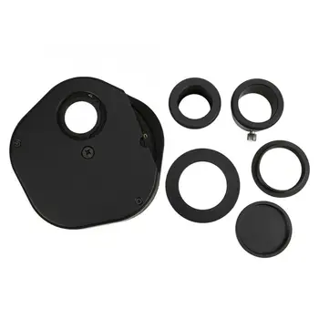 

1.25in Metal Manual Multiple 5 PCS Filter wheel Lens Accessory for Astronomical Telescope Black
