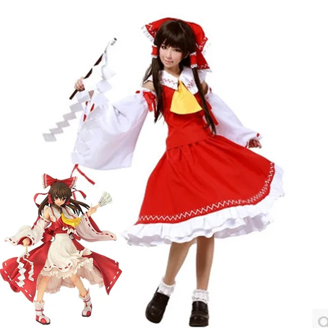 東方プロジェクト 博麗霊夢 れいむ　コスプレ　アニコス　アニメ　衣装　服 東方プロジェクト 博麗霊夢 れいむ コスプレ アニコス アニメ