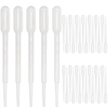 

200 Pcs 3ML and 0.2ML Pipettes Plastic Transfer Eye Droppers for Essential Oils