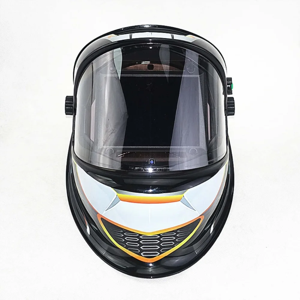 Máscara de Soldadura de oscurecimiento automático vista 115x85mm DIN 4-14 con 3 filtros