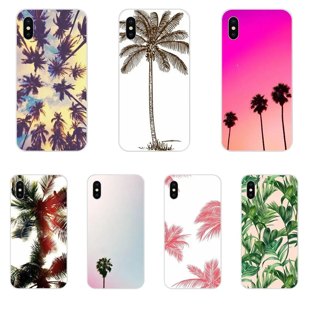 Пальмовые деревья и California Dreaming Шаблон для Galaxy Grand A3 A5 A7 A8 A9 A9S On5 On7 Plus Pro Star 2015 2016 2017