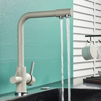 Black Grey Waterfilter Tap Kitchen Faucets Mixer Drinking Water Filter Kitchen Faucet Sink Tap Hot Cold Water Tap For Kitchen 5