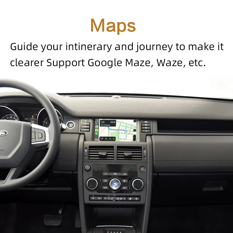 Sinairyu Apple Carplay беспроводное зеркало для Land Rover/Jaguar Discovery Sport F Pace 5 Android Wi Fi