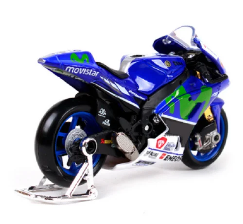 Maisto 1:18 Yamaha YZR-M1 лого Jorge Lorenzo № 99 велосипед Модель в коробке