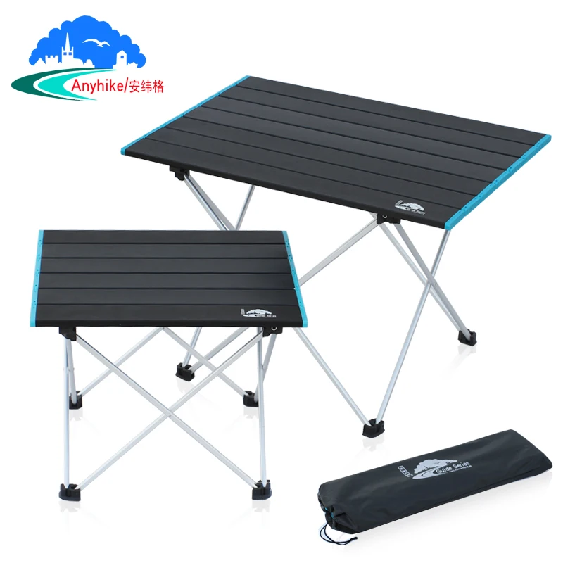Table pliante de camping table pliante portative dalliage daluminium pour pique-nique de camping en plein air 
