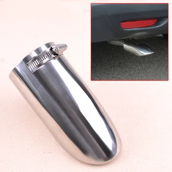 

Car Rear Exhaust Muffler Tip End Tail Pipe Trim Cover Fit for Nissan X-Trail T32 2014 2015 2016 2017 2018 2019 Replacement