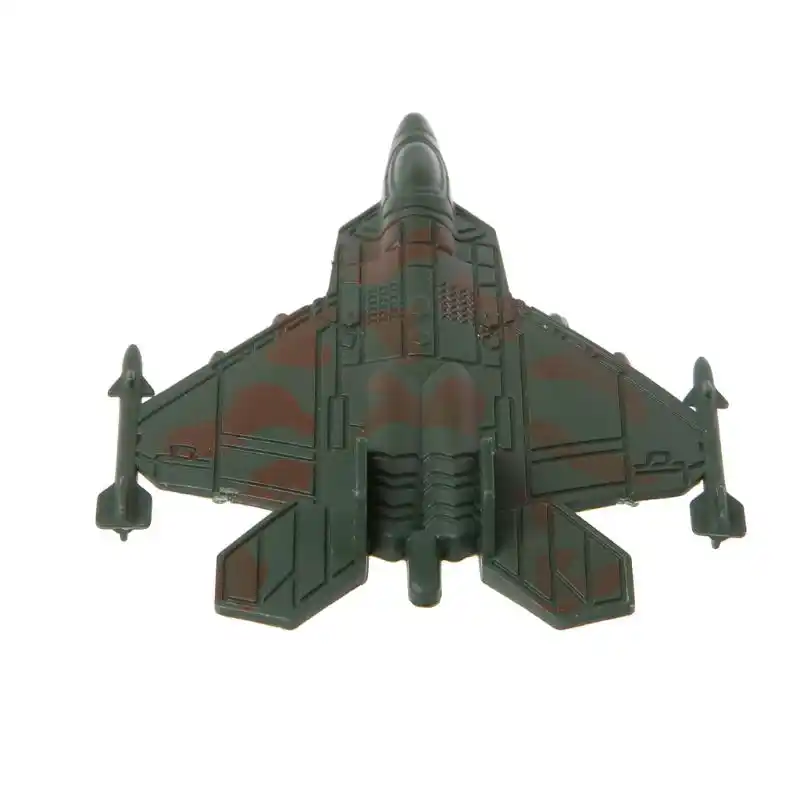Plástico Avião Militar Modelo Lutador Simulação Crianças Brinquedo Avião Coleção Decoração Y4QA