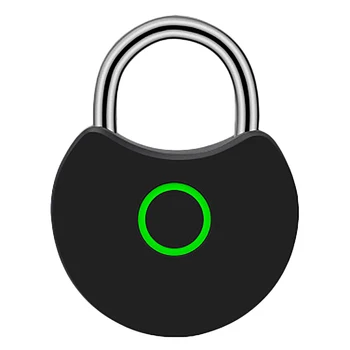 

Portable Lock Smart Padlock Keyless Fingerprint Lock Anti-Theft Security Door Padlocks for Bag Drawer Suitcase