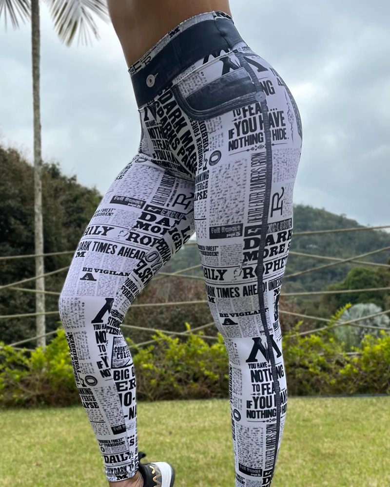 2022 Summer Workout Leggings Black 