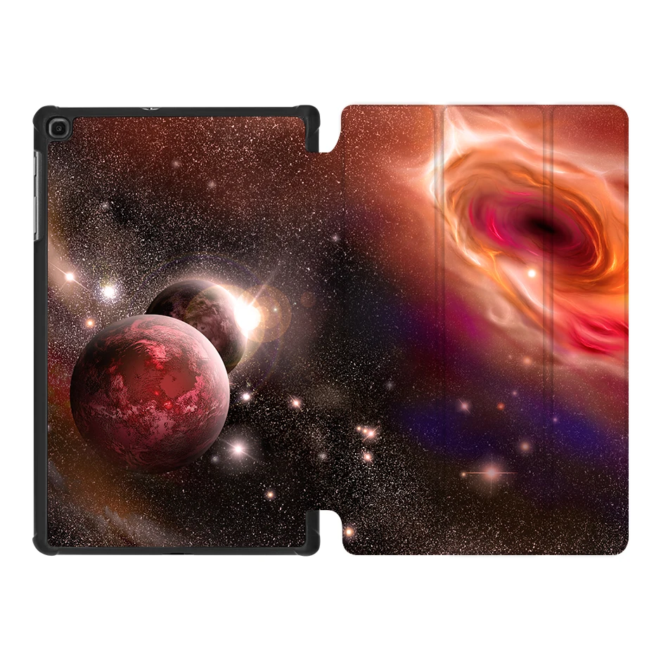 Чехол MTT для samsung Galaxy Tab A, 10,1 дюймов, SM-T510, T515, Funda,, ультратонкий, из искусственной кожи, на магните, с откидной крышкой, с подставкой, чехол для планшета - Цвет: SS04