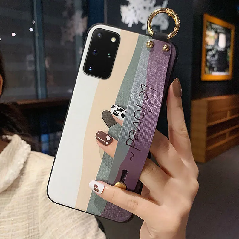 SoCouple Stylish Wrist Strap Phone Holder Case for Huawei and Honor Smartphones
