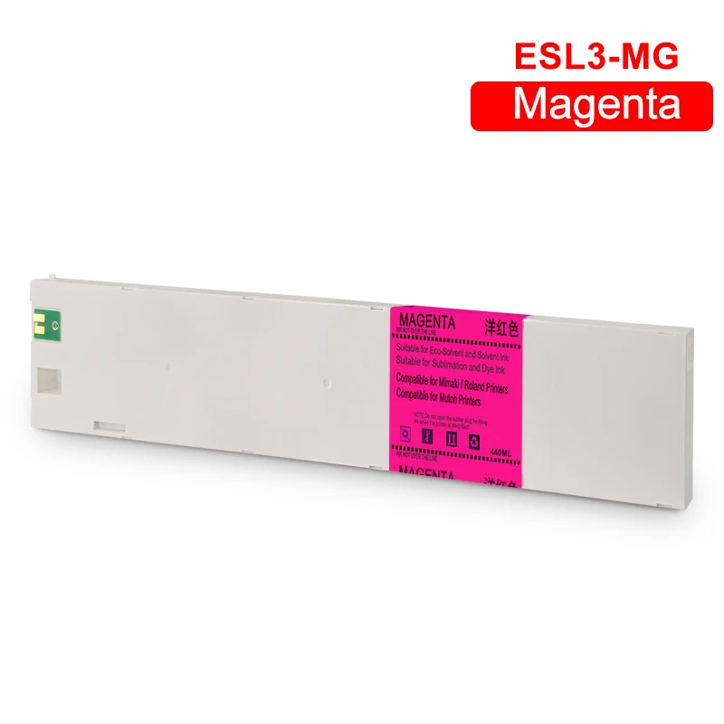 ECO SOL MAXインク ESL3 × 3本セット Roland EcoSol MAX CMYK & White Ink Set for original