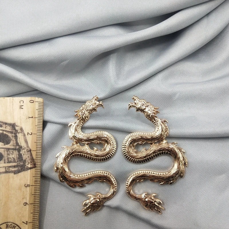 Винтажные Oorbellen серьги Brinco серьги стиль ювелирные изделия Личность Ретро Мода Тренд Дракон рык серьги для женщин D15