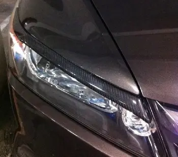 

Carbon Fiber Headlight Eyebrows Eyelids for 2006-2008 Honda Stream RSZ L&R