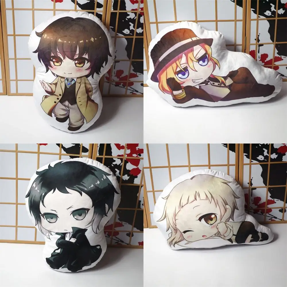 1 шт. аниме Bungou бродячие псы мультфильм накажима Атсуси двухсторонняя плюшевая