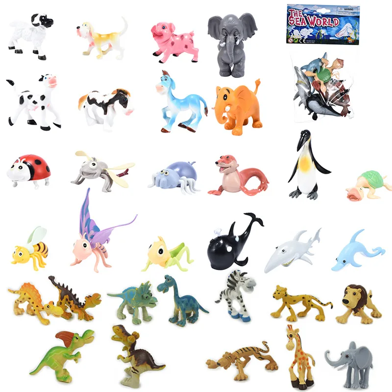 

Cross Border New Style Solid Oceans Animal Insect Farm Animal Dinosaur Model Toy Children'S Educational Toy