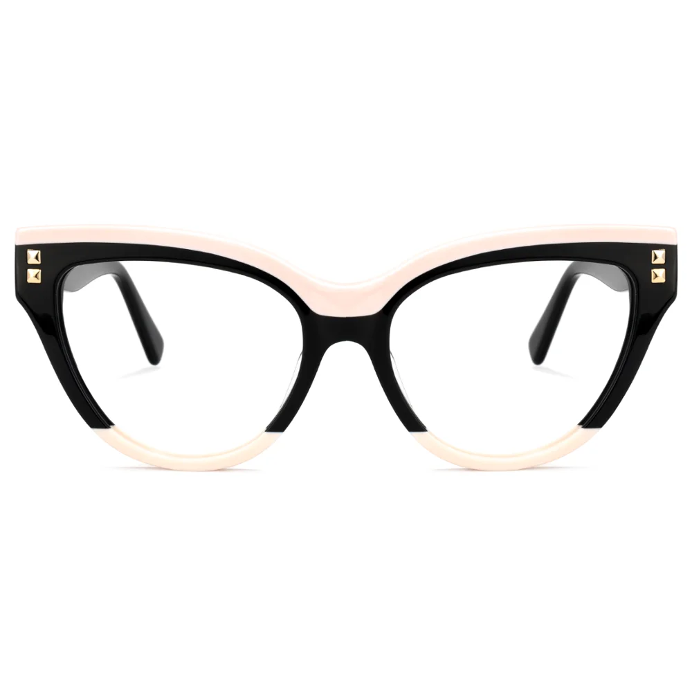 zeelool lunettes yeux de chat en acetate monture elegante pour femmes avec lentilles claires cascata zoa01858 aliexpress zeelool lunettes yeux de chat en