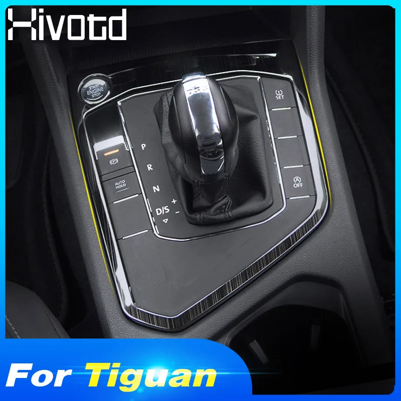 Hivotd для тигуан VW Tiguan mk2 2020-2017 автомобильный Стайлинг переключения передач панель