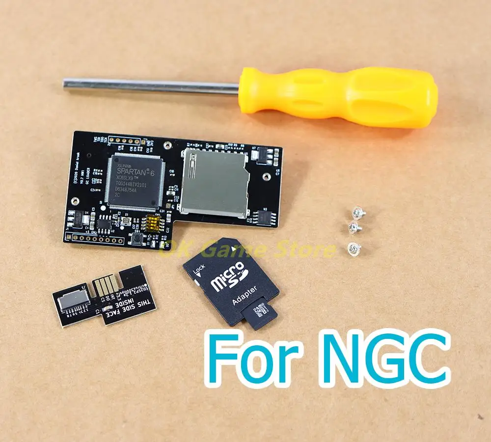 10 комплектов плата оптического привода Micro SD SD2SP2 адаптер TF кардридер для NGC Mini DVD